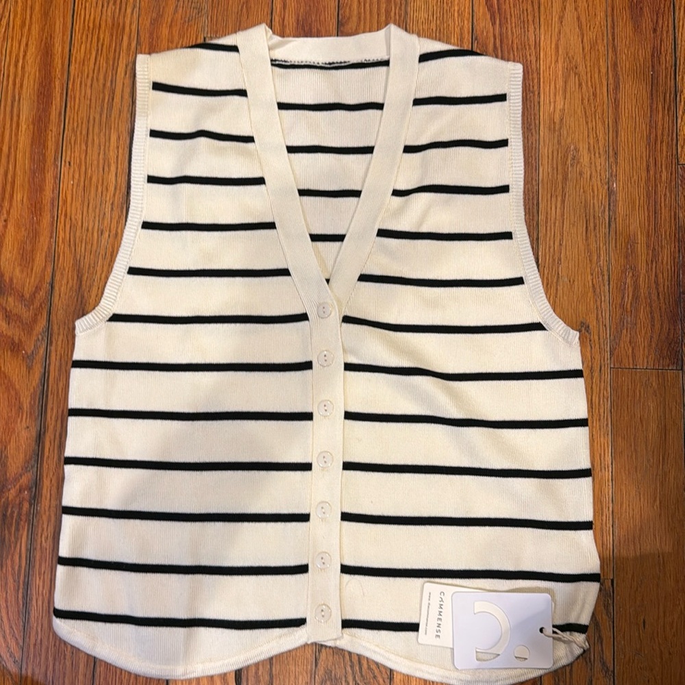 Vest cardigan/sweater